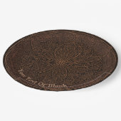 Chocolade-iscing Papieren Bordje (Gekanteld)