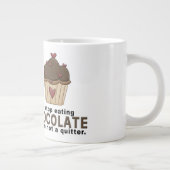 Chocolade- Jumbo-Mok Grote Koffiekop (Rechts)