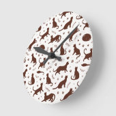 Chocolade Katjes Ronde Klok (Hoek)