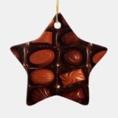 Chocolade Keramisch Ornament (Voorkant)