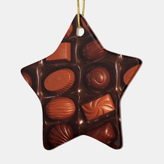 Chocolade Keramisch Ornament (Links)