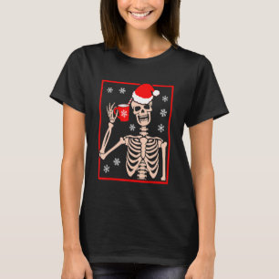 Chocolade kerst-warme cacao Choco-Drink Chocola T-shirt