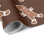 Chocolade Kerstkrans Koekjes Inpakpapier (Rol Hoek)