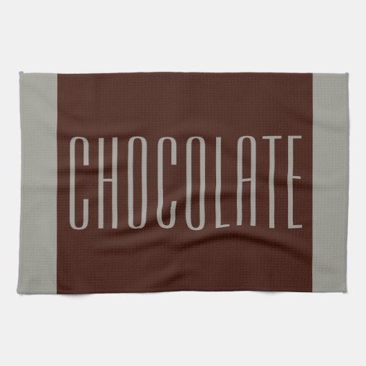 Chocolade Keukenhanddoek (Horizontaal)