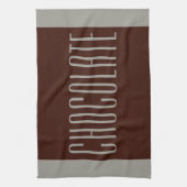 Chocolade Keukenhanddoek (Verticaal)