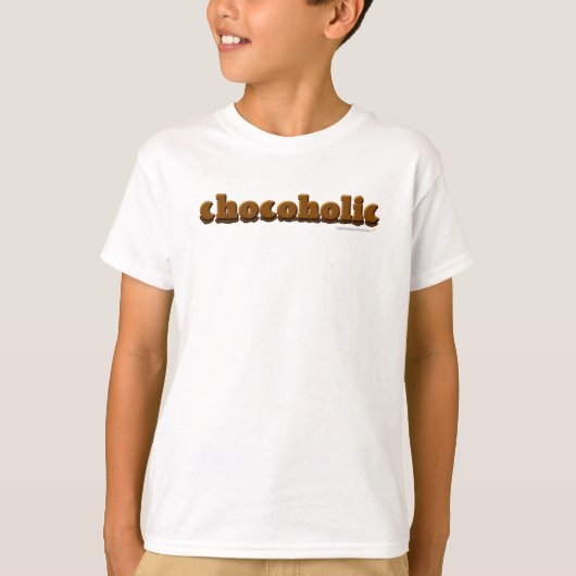 Chocolade Kinder Shirt (Voorkant)