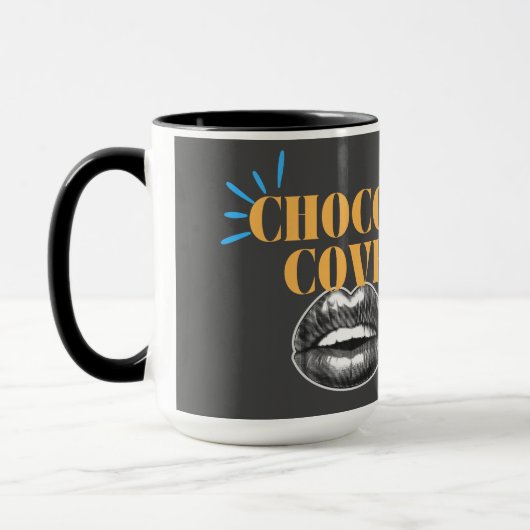 Chocolade Kisses Zwart Mok (Links)