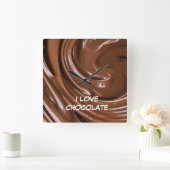 Chocolade Kitchen wandklokken (Huis)