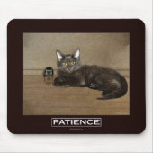 Chocolade Kitten Fun Motivatie Mousepad Muismat (Voorkant)