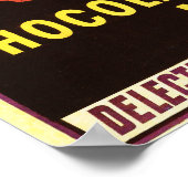 Chocolade Klaus Advertisement Poster (Hoek)