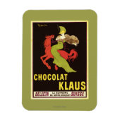 Chocolade Klaus Advertisement Poster Magneet (Verticaal)