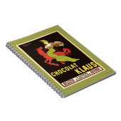 Chocolade Klaus Advertisement Poster Notitieboek (Rechterzijde)