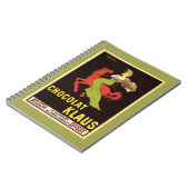 Chocolade Klaus Advertisement Poster Notitieboek (Linkerzijde)