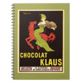 Chocolade Klaus Advertisement Poster Notitieboek (Voorkant)