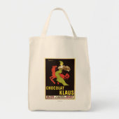 Chocolade Klaus Advertisement Poster Tote Bag (Voorkant)