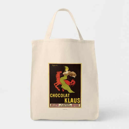 Chocolade Klaus Advertisement Poster Tote Bag (Voorkant)