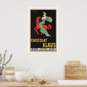 Chocolade Klaus-reclameposter van Leonetto Poster (Keuken)