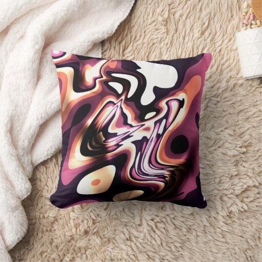 Chocolade kleuren kussen (Deken)