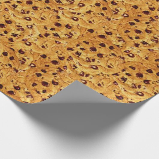 chocolade koekjes cadeaupapier (Hoek)