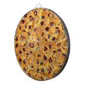 chocolade koekjes dartbord (Voorkant Rechts)