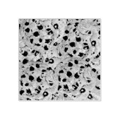 chocolade koekjes rubberstempel (Afrduk)