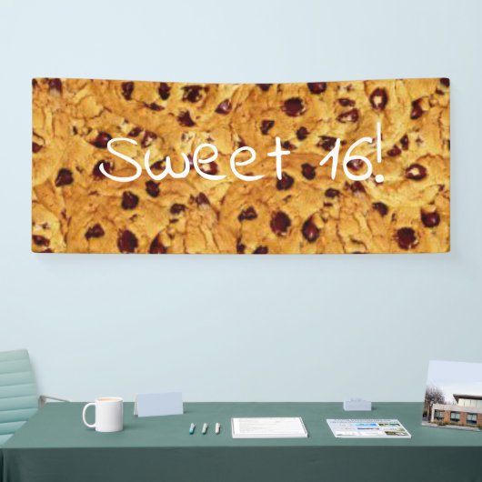 chocolade koekjes spandoek (Beurs)