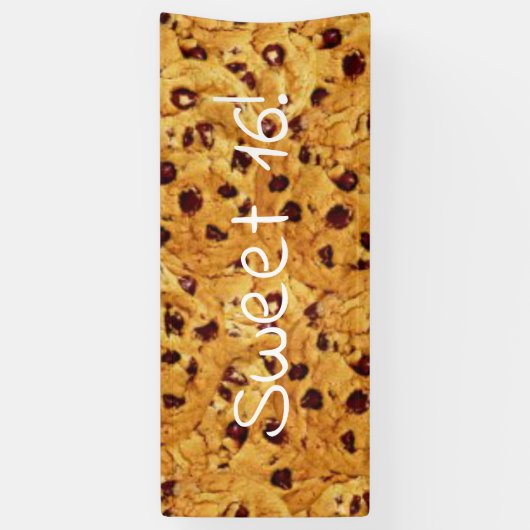 chocolade koekjes spandoek (Verticaal)