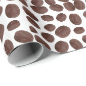 Chocolade koekjespatroon cadeaupapier (Rol Hoek)