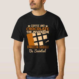 Chocolade - Koffie en chocolade T-shirt