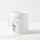 Chocolade Koffiemok (Voorkant links)