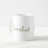 Chocolade Koffiemok (Voorkant links)