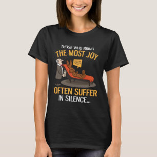 Chocolade Konijn Grappig Pasen Mentale Gezondheid T-shirt