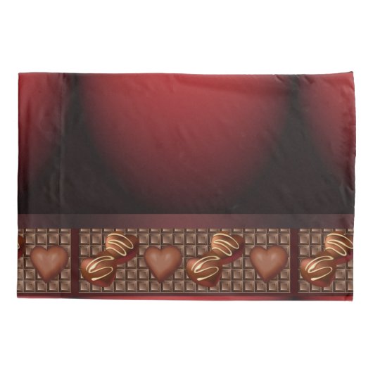 Chocolade Kussensloop (Achterkant)