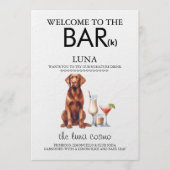 Chocolade Lab Bar Menu (Voorkant)