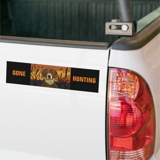 CHOCOLADE LAB BUMPERSTICKER (Op Truck)