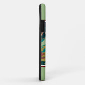 Chocolade Lab Dog op Camouflage Case-Mate iPhone Case (Achterkant/rechts)