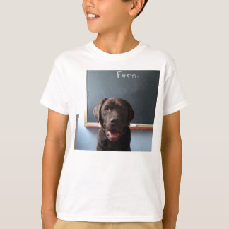 Chocolade Lab Dog T-Shirt