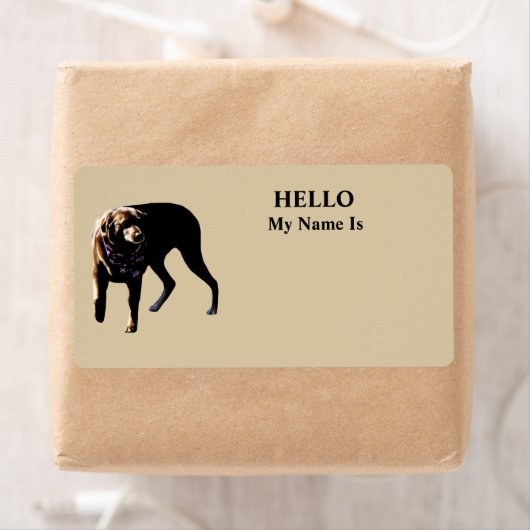Chocolade Lab Etiket (Insitu)