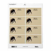 Chocolade Lab Etiket (Full Sheet)