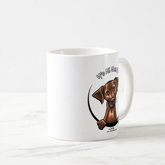 Chocolade Lab heeft alles over mij Koffiemok (Voorkant rechts)