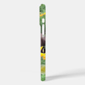 Chocolade Lab in California Poppy Patch Case-Mate iPhone Case (Achterkant / Links)