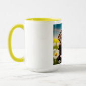 Chocolade Lab in Daisies Mok (Links)