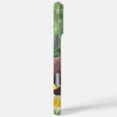 Chocolade Lab in Poppy Patch Placeholder Foto Case-Mate iPhone Case (Achterkant / Rechts)