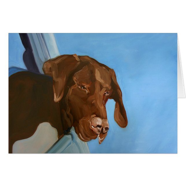 Chocolade Lab-kaart (Voorkant Horizontaal)