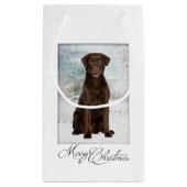 Chocolade Lab kerstcadeau Klein Cadeauzakje (Achterkant)