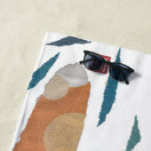 Chocolade Lab, Labrador Retriever, modern Strandlaken (In situ)