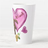 Chocolade Lab Latte Mok (Voorkant)