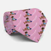 Chocolade Lab Little Helper Winter Stropdas (Opgerold)