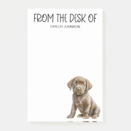 Chocolade Lab Lover Post-it® Notes