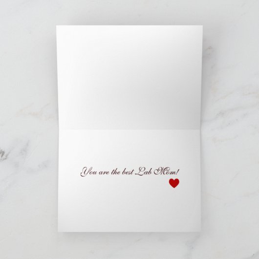 Chocolade Lab Mam & Groen Kaart (Binnen)